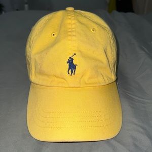 Yellow Ralph Lauren Polo adjustable hat